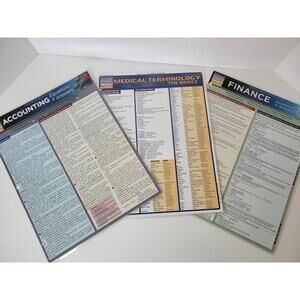 Quick study‎ guides - accounting, medical terminology and finance